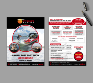Flyer-Design von GraphicsGuru für Premier Boating | Design: #27935568