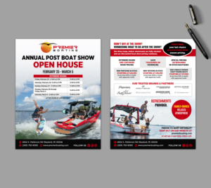 Flyer-Design von GraphicsGuru für Premier Boating | Design: #27935641