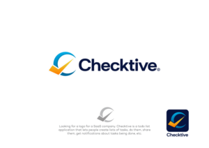Checktive | Diseño de Logo por Graphicsbox
