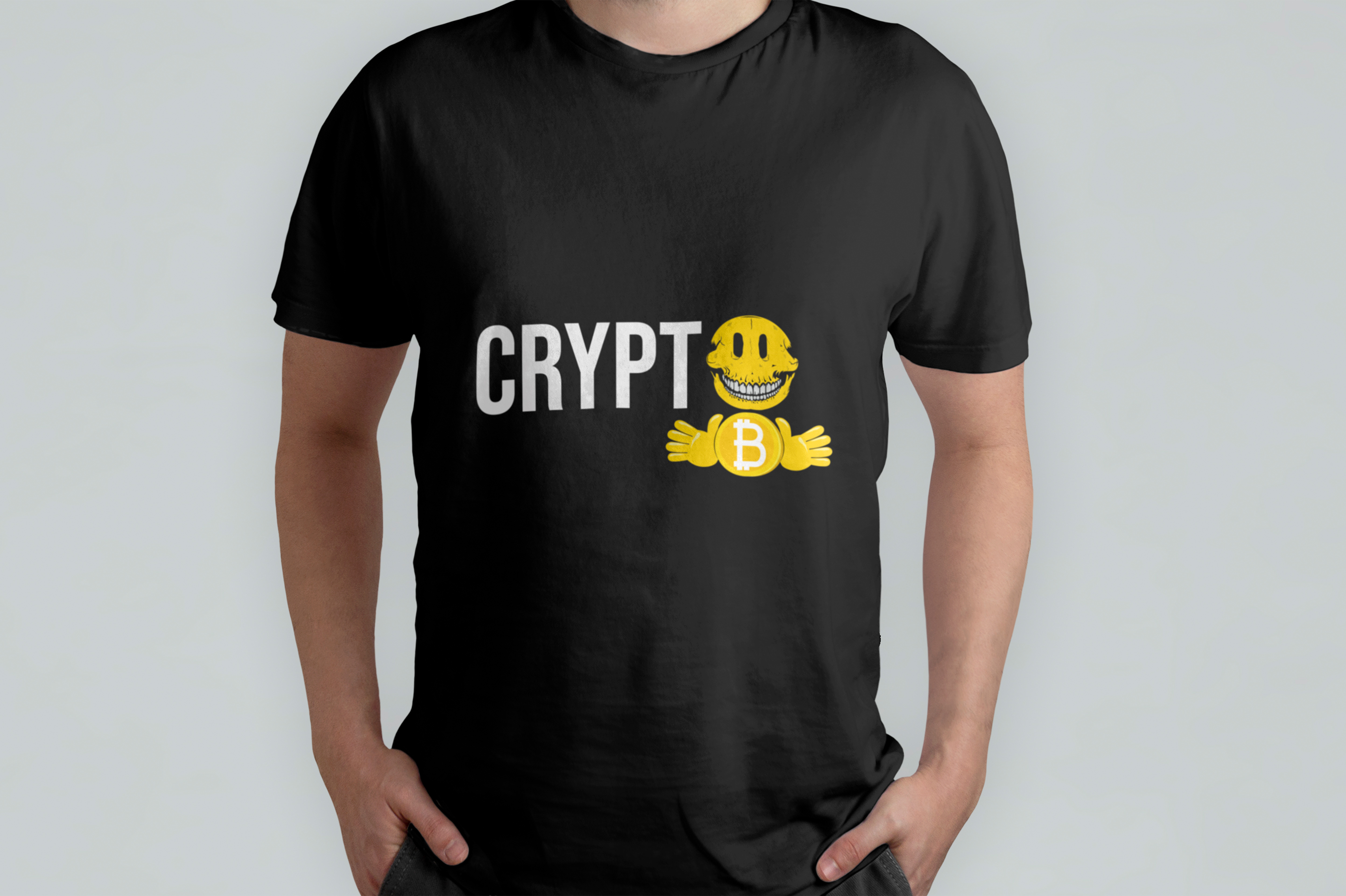 T-Shirt-Design von Desire Design Solutions für CryptoSmilez.com | Design #27933713
