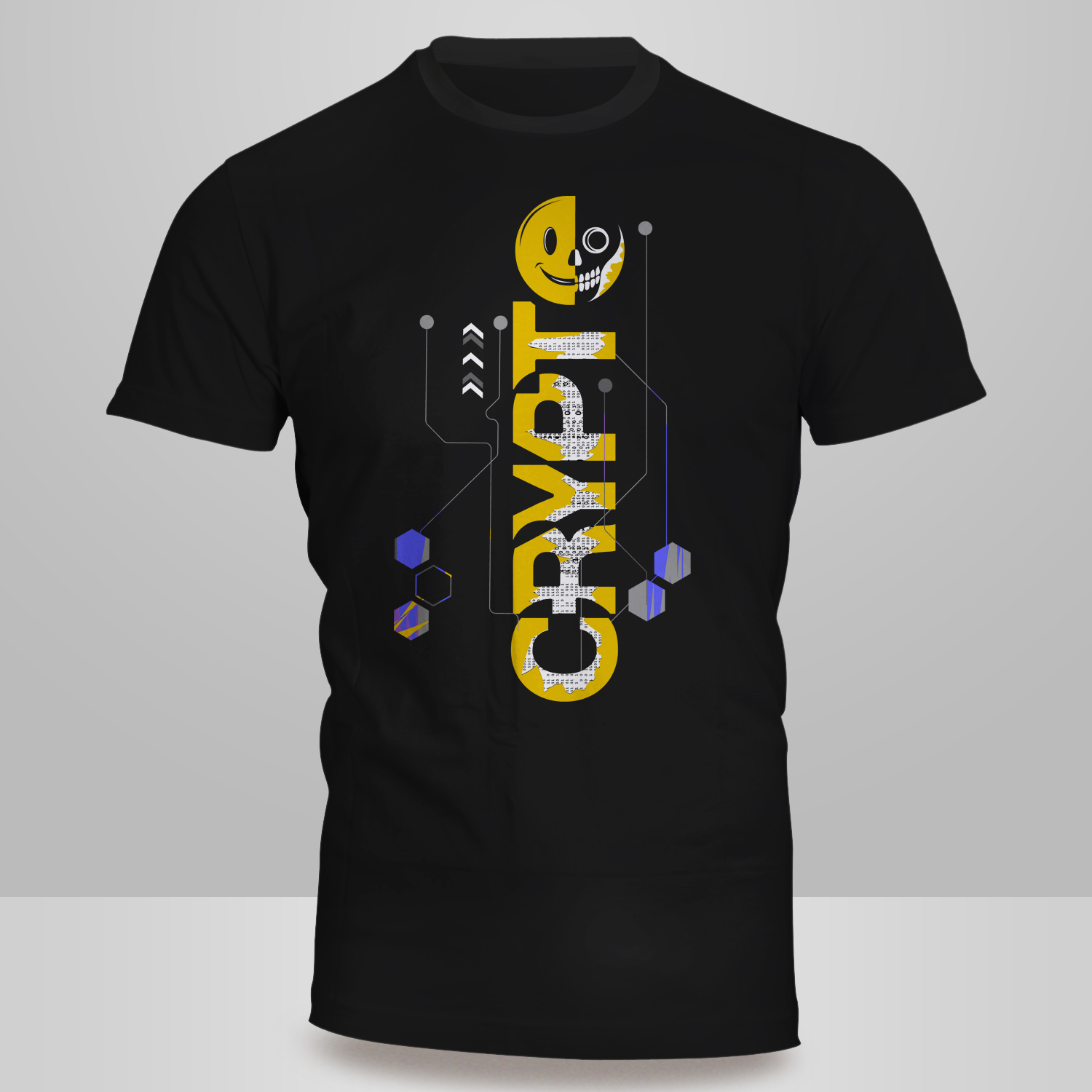 T-shirt Design by Kero for CryptoSmilez.com | Design #27932662