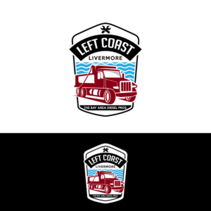Left Coast Livermore   /The Bay Area Diesel  Pros | Logo Design by brand maker