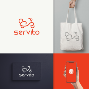 servito | Diseño de Logo por designprotox