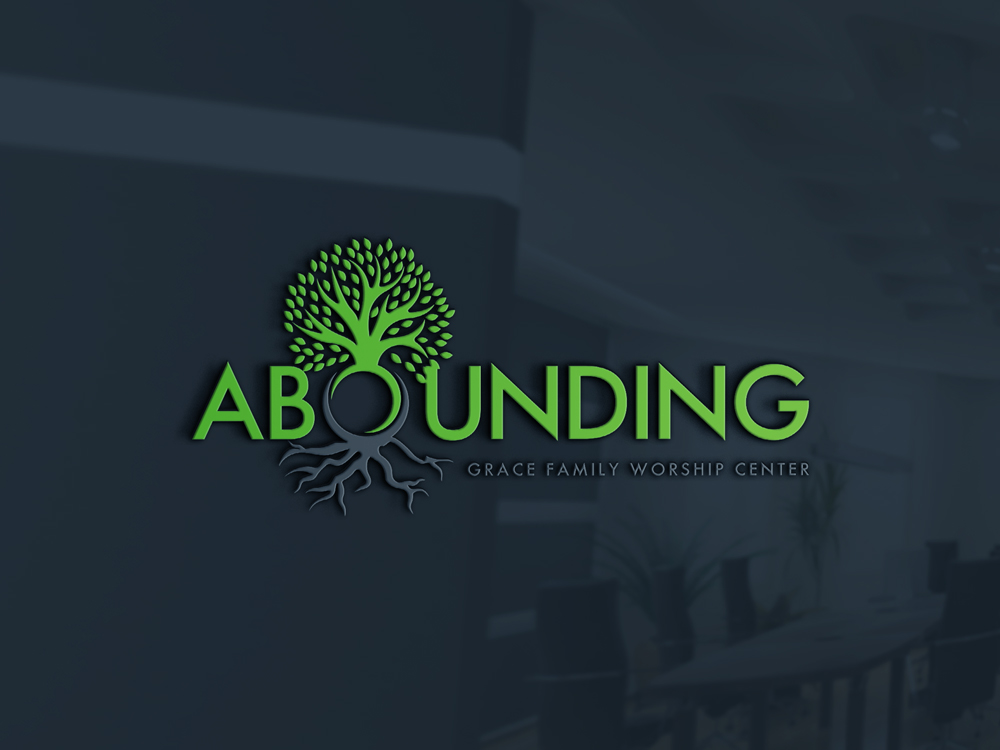 Logo Design by Uhm@design for Abounding Grace Family Worship Center | Design #27936916