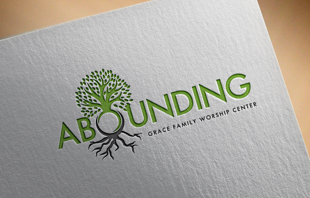 Logo Design by Uhm@design for Abounding Grace Family Worship Center | Design #27936917