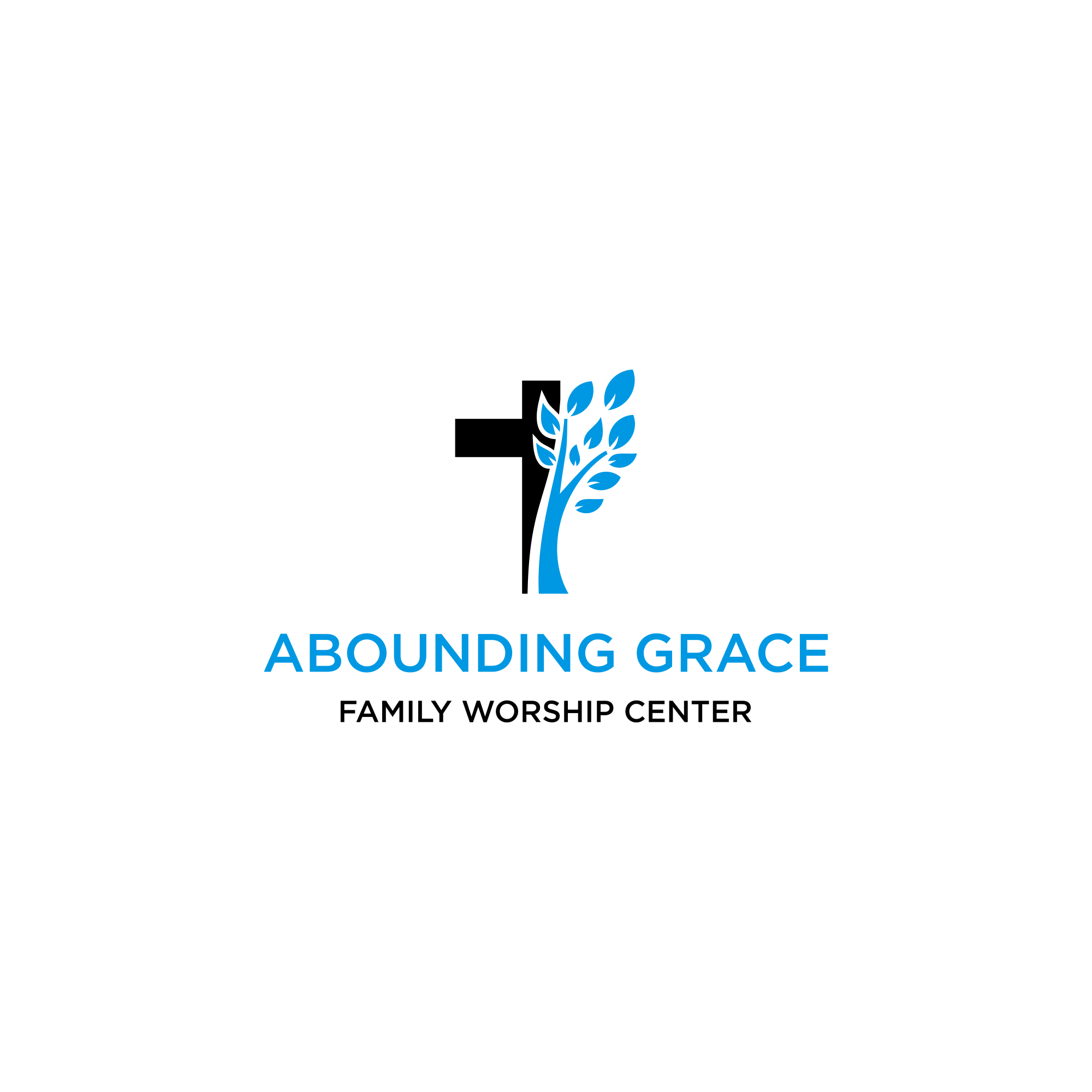 Logo Design by MugiBerkah for Abounding Grace Family Worship Center | Design #27964730
