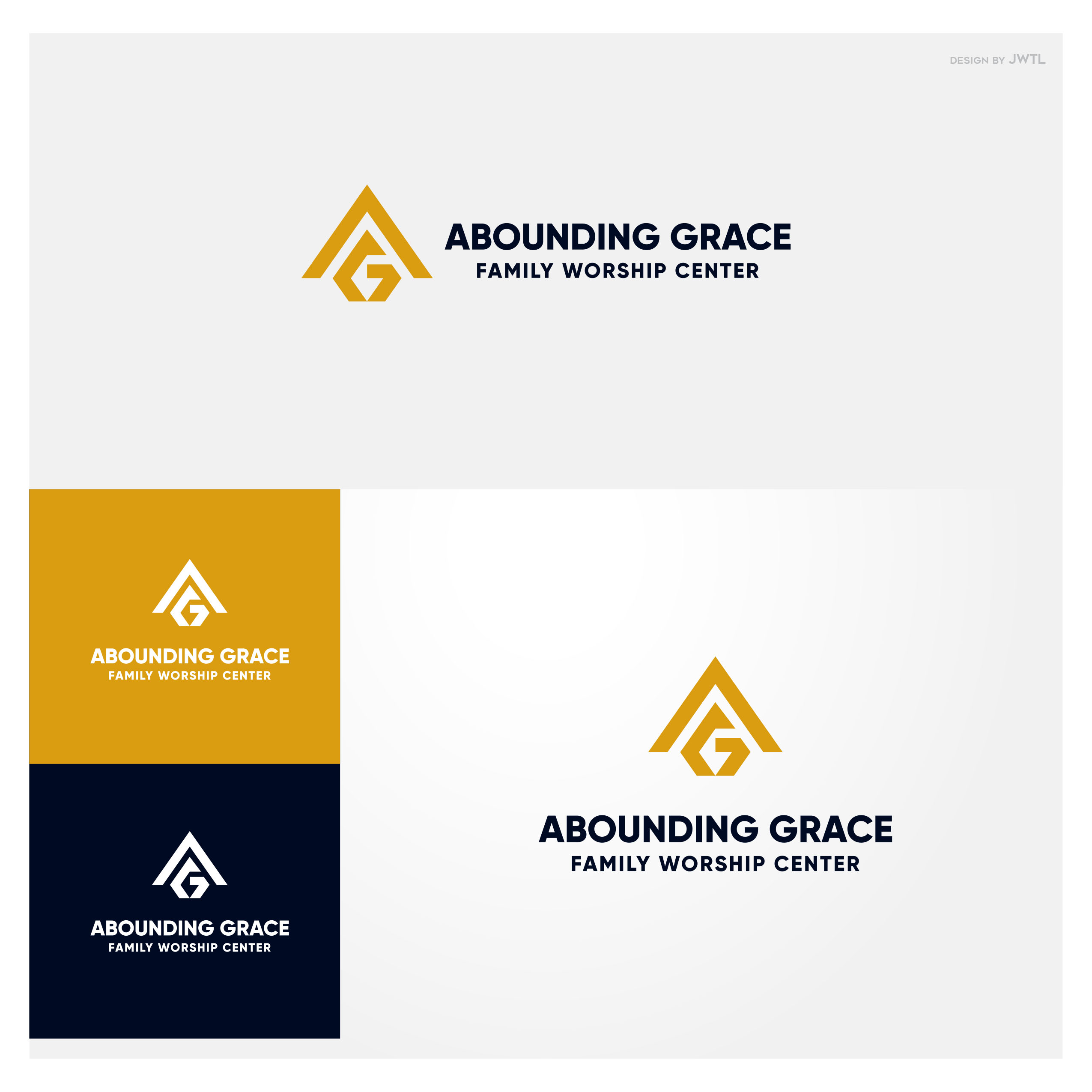 Logo Design by JWTL for Abounding Grace Family Worship Center | Design #27950225