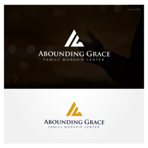 Logo Design by JWTL for Abounding Grace Family Worship Center | Design: #27953665