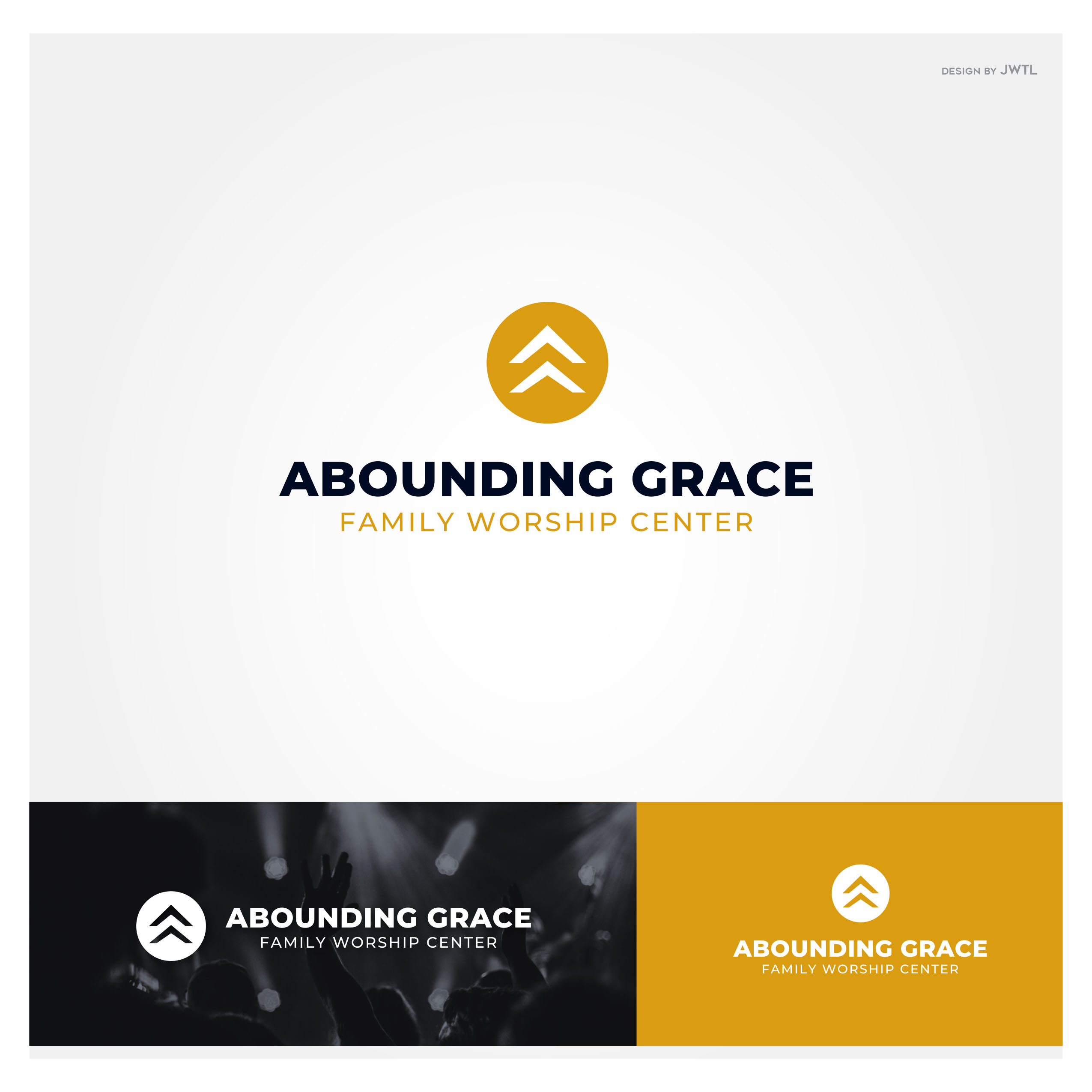 Logo Design by JWTL for Abounding Grace Family Worship Center | Design #27953678