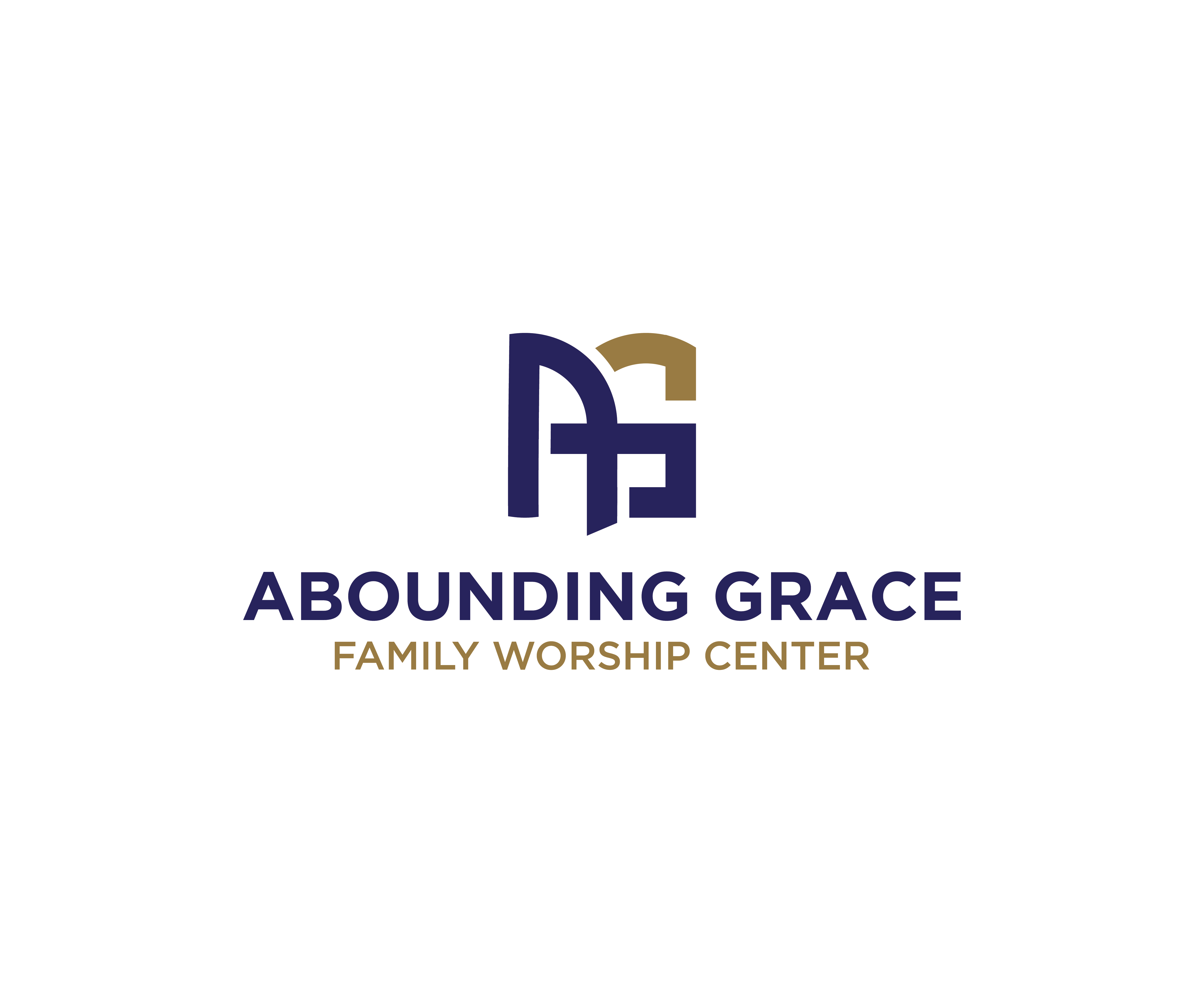 Logo Design by N M Designs for Abounding Grace Family Worship Center | Design #27971755