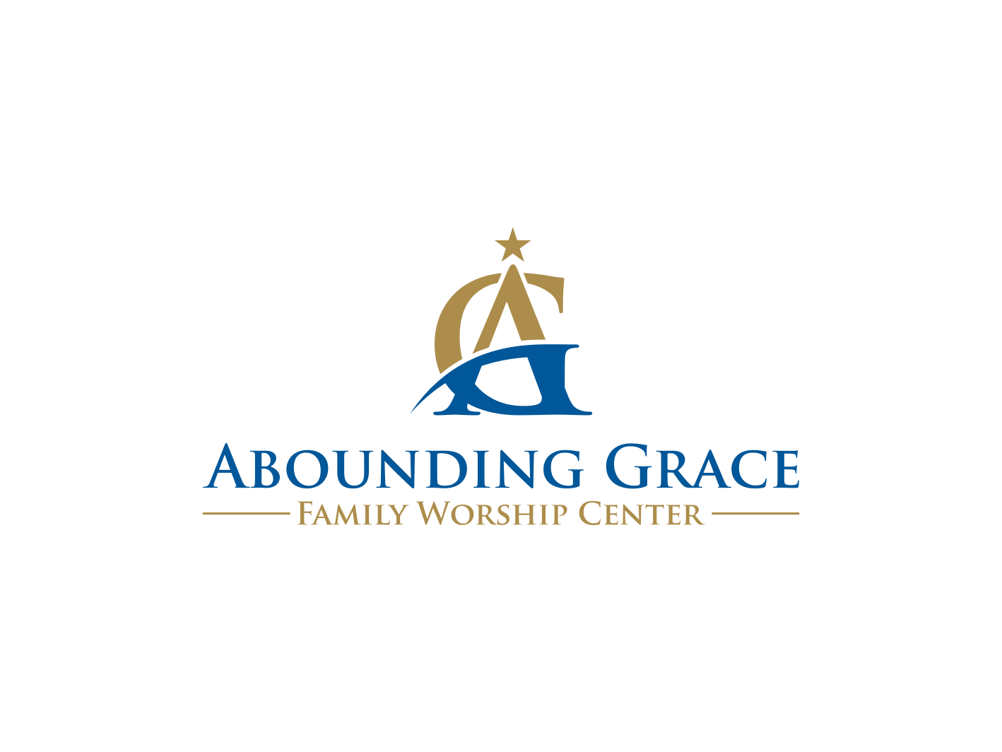 Logo Design by BNdesigner for Abounding Grace Family Worship Center | Design #27949263