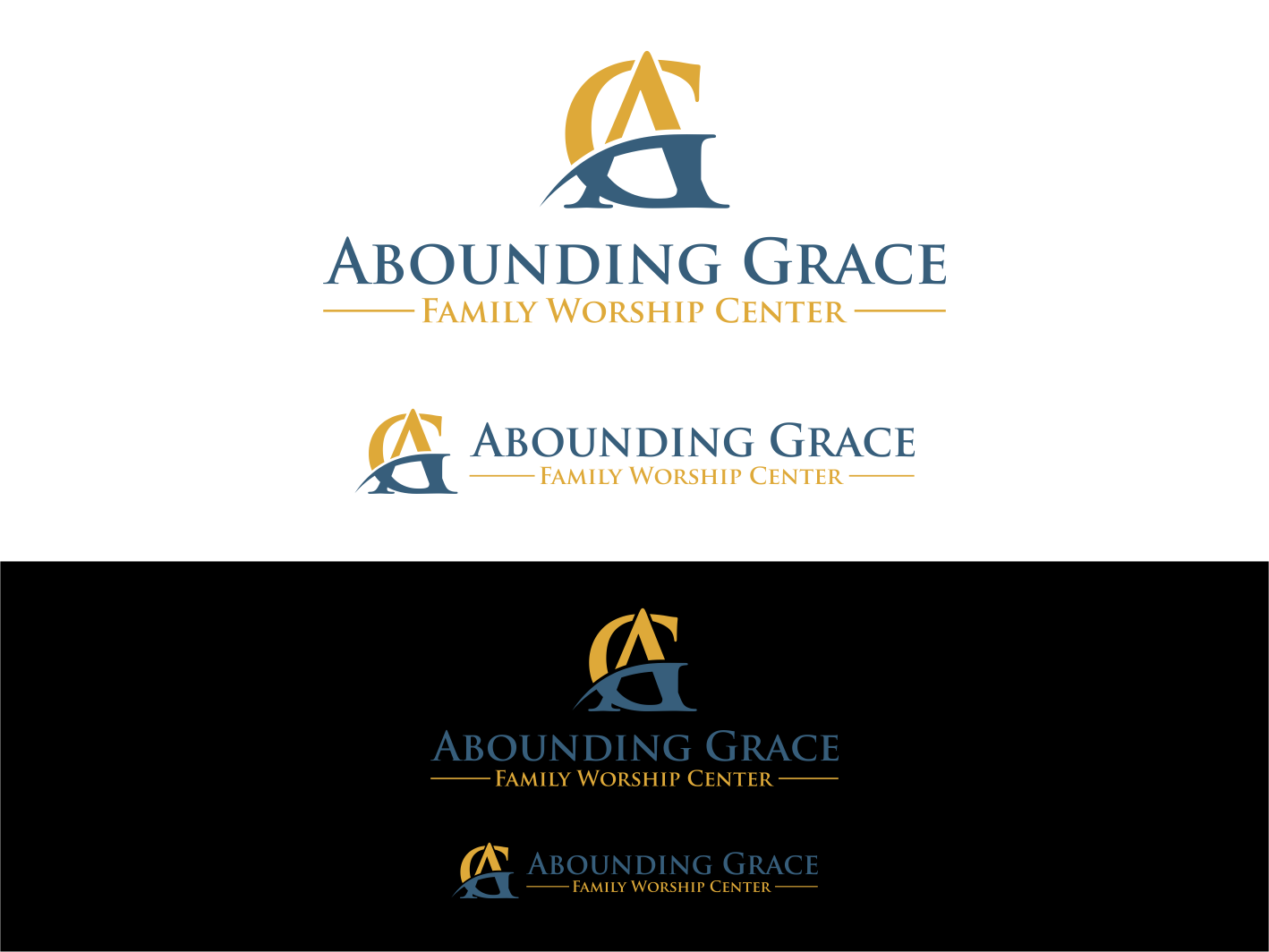 Logo Design by BNdesigner for Abounding Grace Family Worship Center | Design #28029318