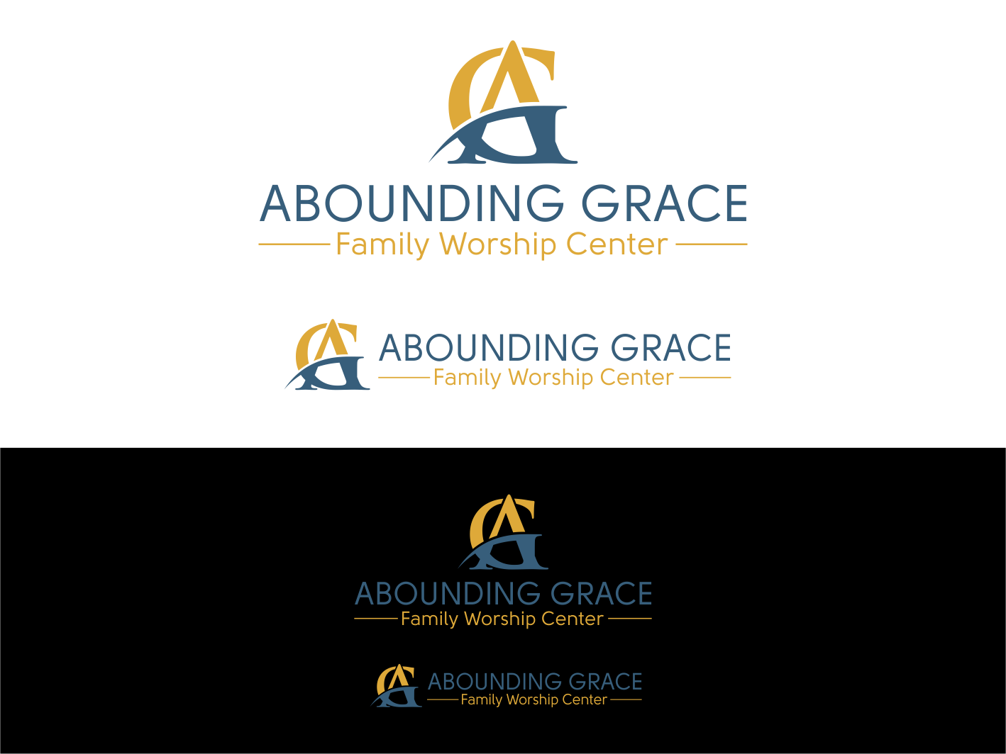 Logo Design by BNdesigner for Abounding Grace Family Worship Center | Design #28467809
