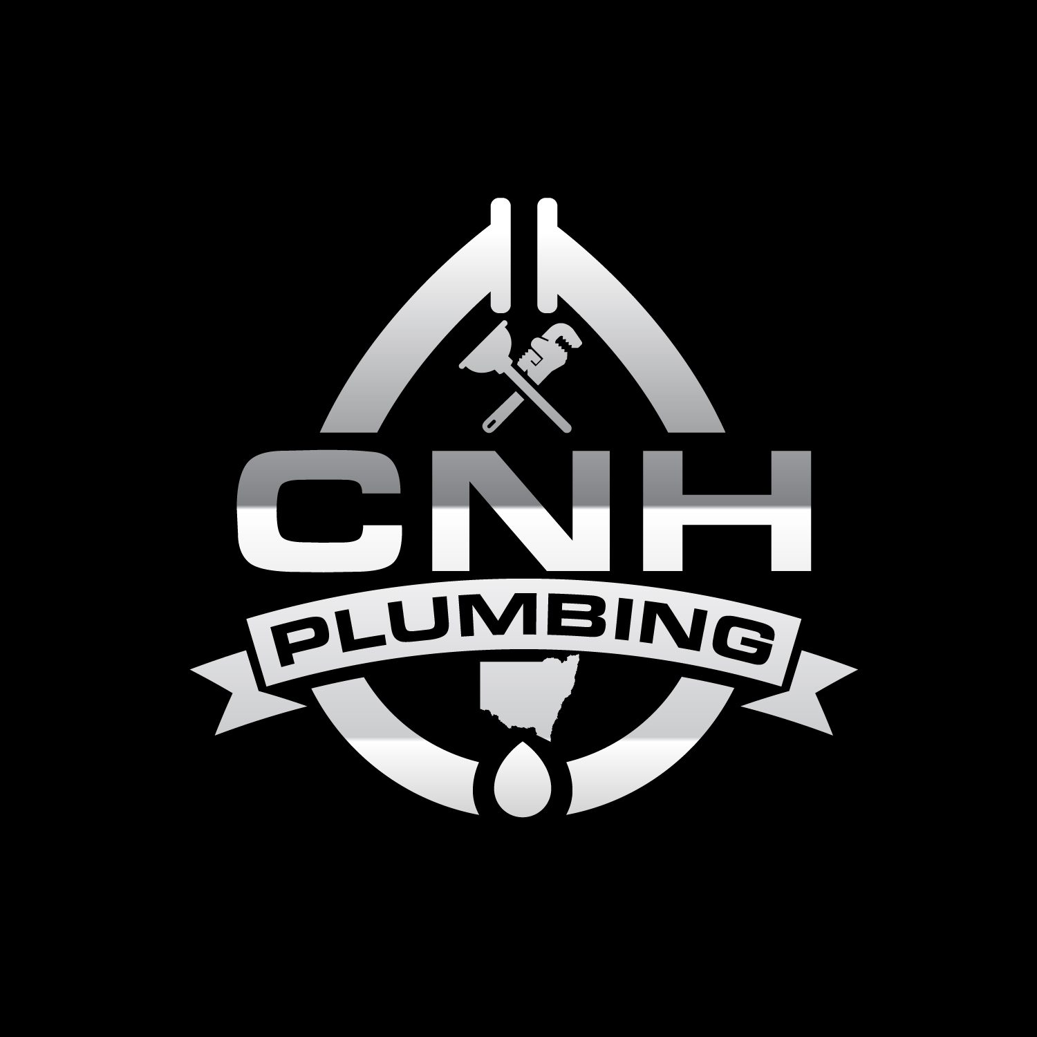 Logo Design by Dream Logo Design for CNH Plumbing Pty Ltd | Design #27963450