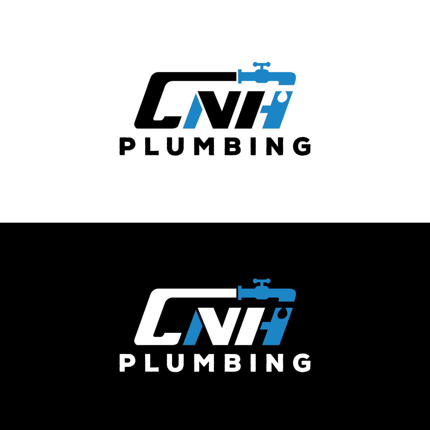 Logo Design by LAXMI DESIGNHUB for CNH Plumbing Pty Ltd | Design #27939112