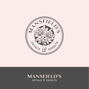Mansfield's Petals and Sweets | Logo-Design von design.picnic