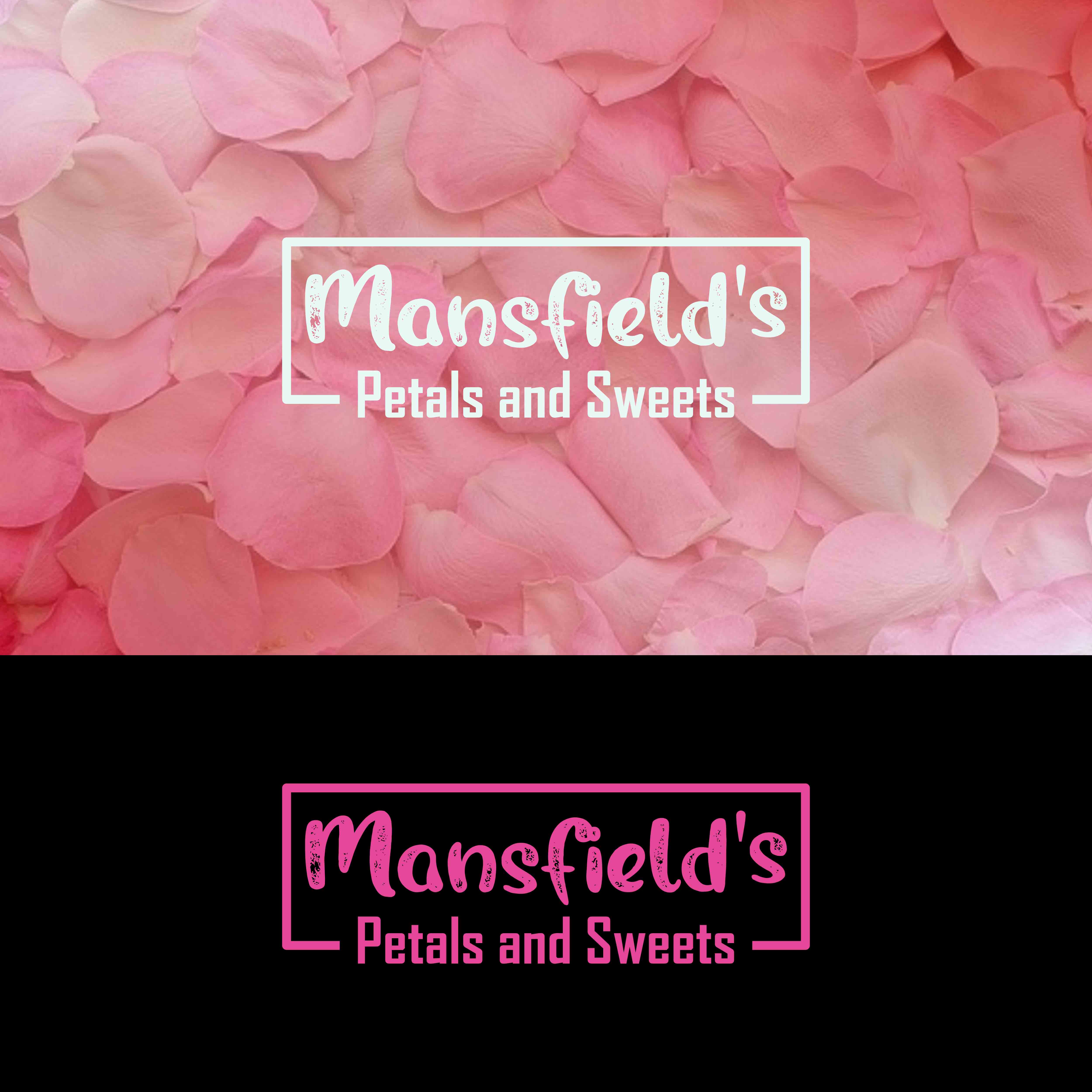 Logo Design by ramu 6 for Mansfields Petals And Sweets | Design #27939111