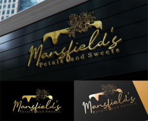 Logo-Design von vta für Mansfields Petals And Sweets | Design #27947724