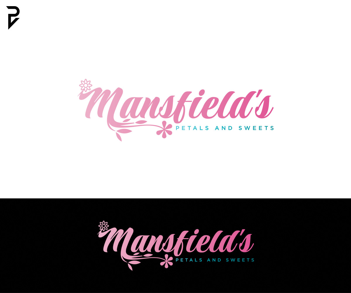 Logo Design by poisonvectors for Mansfields Petals And Sweets | Design #27940303