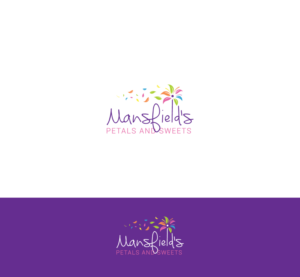 Logo Design by arcoalex for Mansfields Petals And Sweets | Design: #27937381
