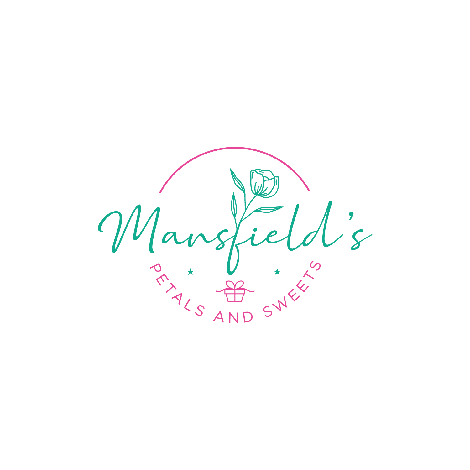Logo Design by LAXMI DESIGNHUB for Mansfields Petals And Sweets | Design #27937716