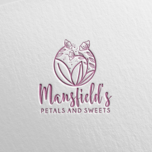 Logo Design by SteffySummer for Mansfields Petals And Sweets | Design: #27936667