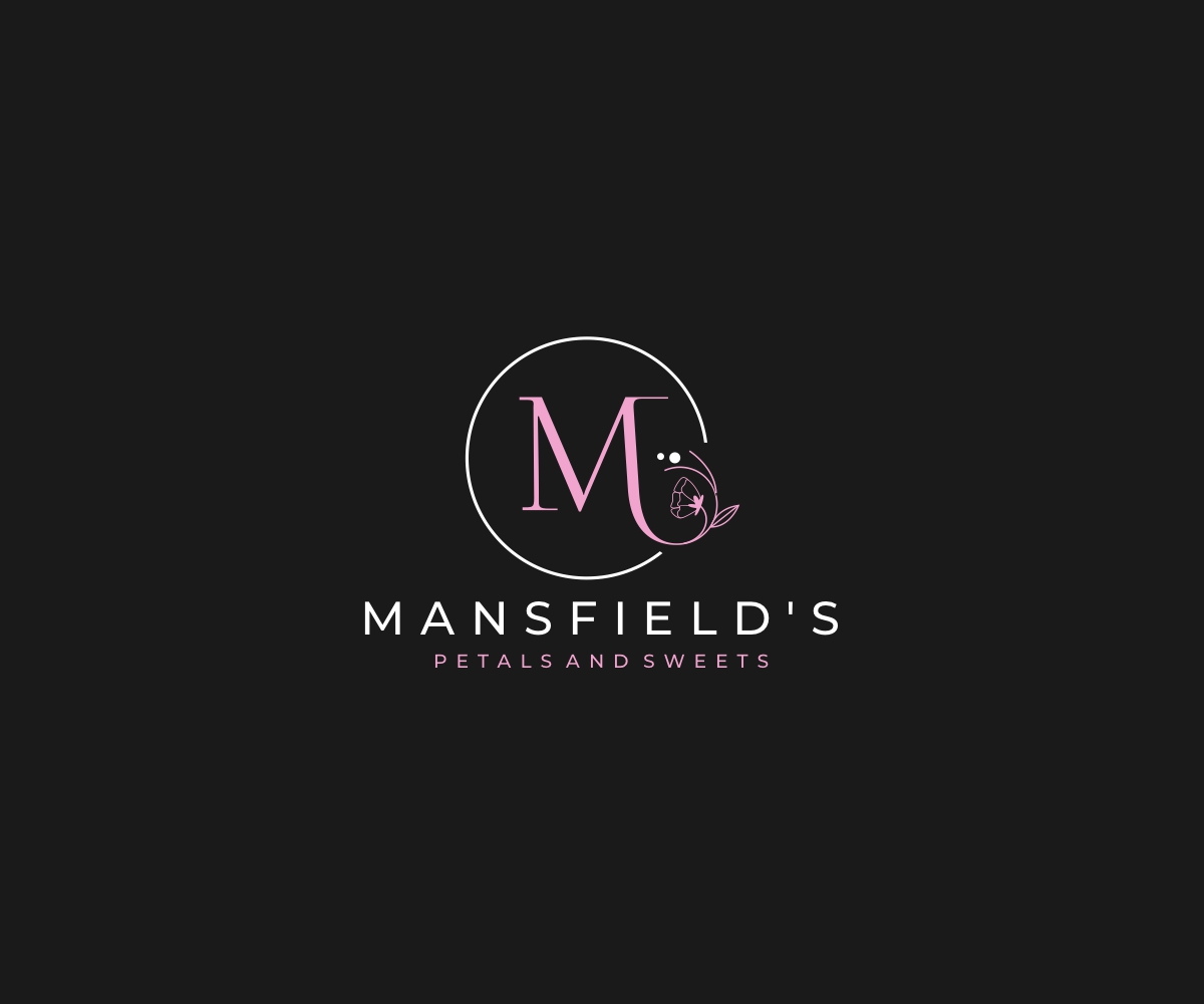 Logo Design by ecorokerz for Mansfields Petals And Sweets | Design #27936771