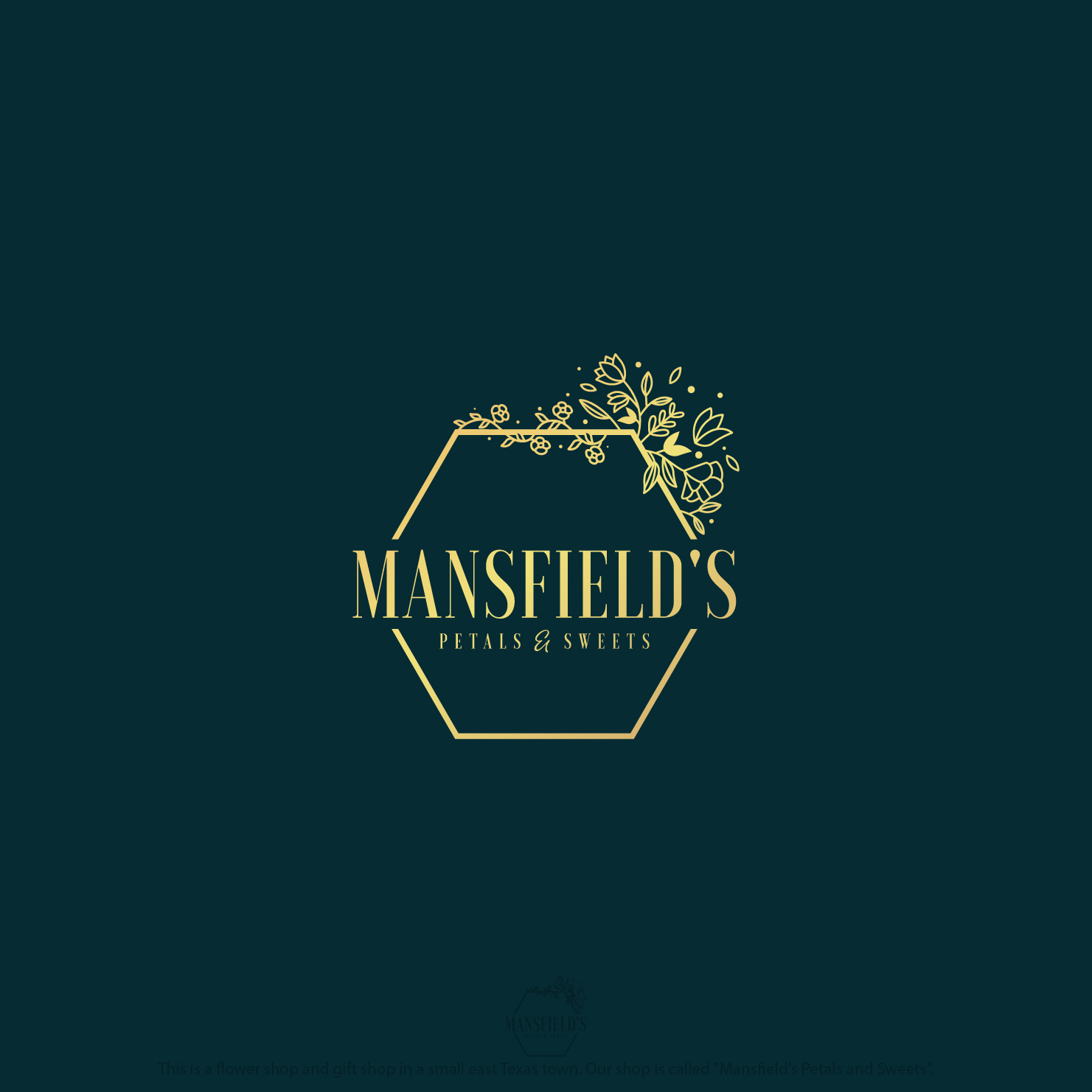 Logo Design by 4tech services for Mansfields Petals And Sweets | Design #27936012