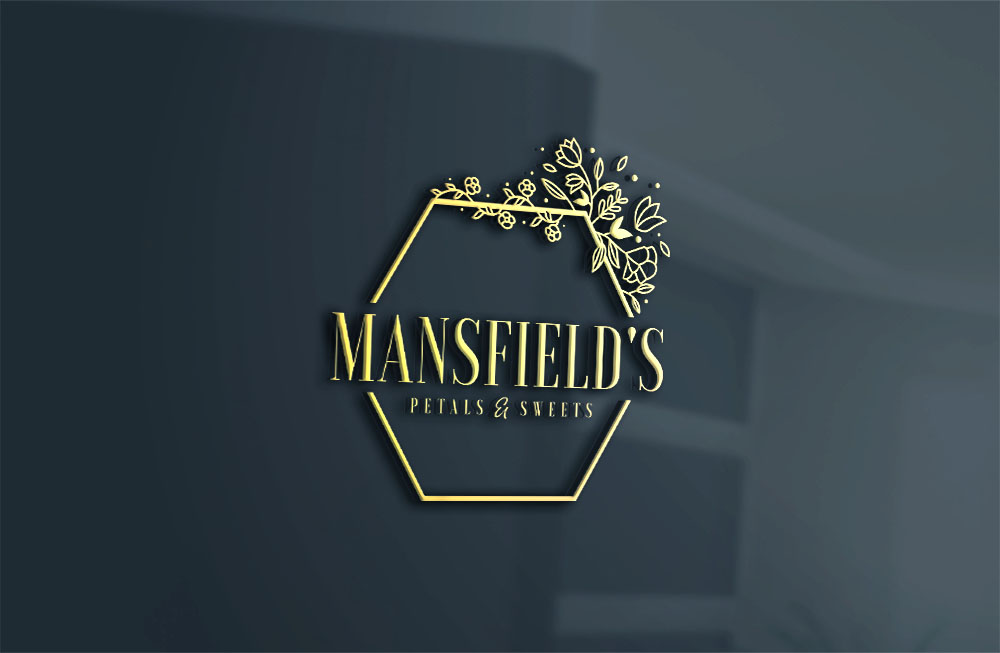 Logo Design by 4tech services for Mansfields Petals And Sweets | Design #27936013