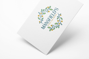Logo Design by 4tech services for Mansfields Petals And Sweets | Design: #27936014