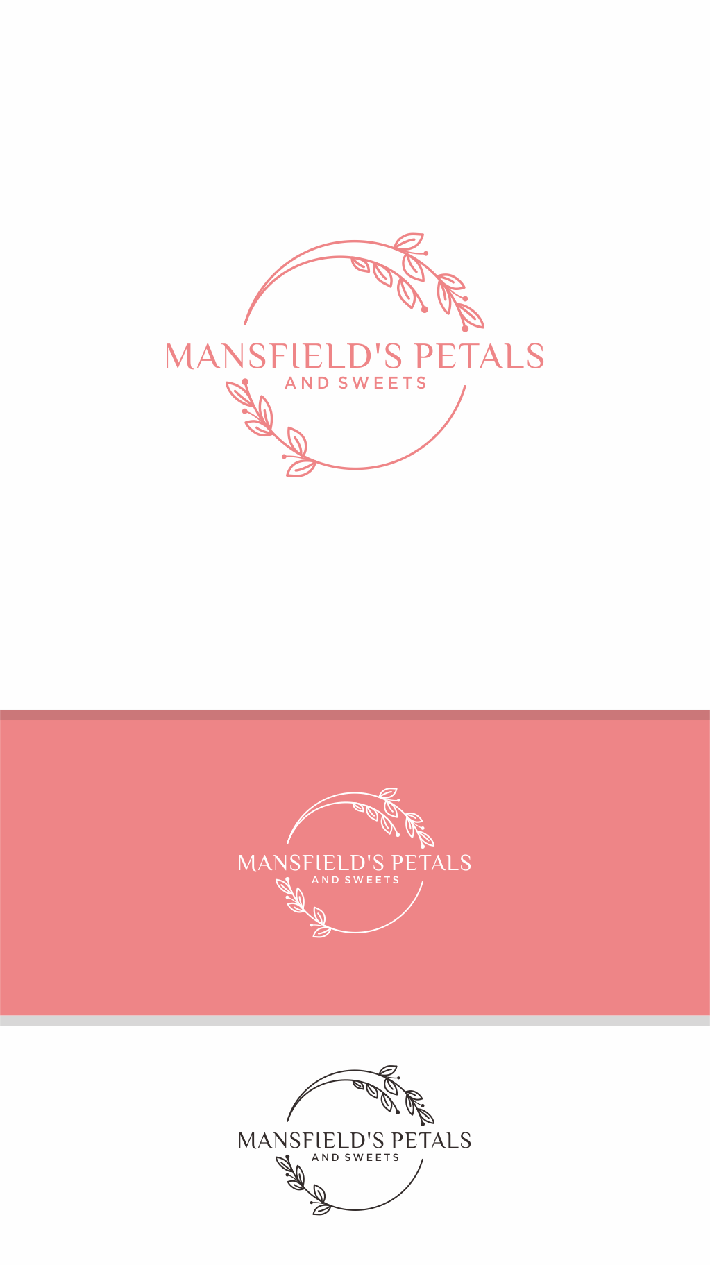 Logo Design by MASH Std for Mansfields Petals And Sweets | Design #27937797