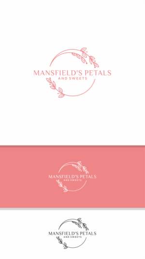 Logo Design by MASH Std for Mansfields Petals And Sweets | Design: #27937797