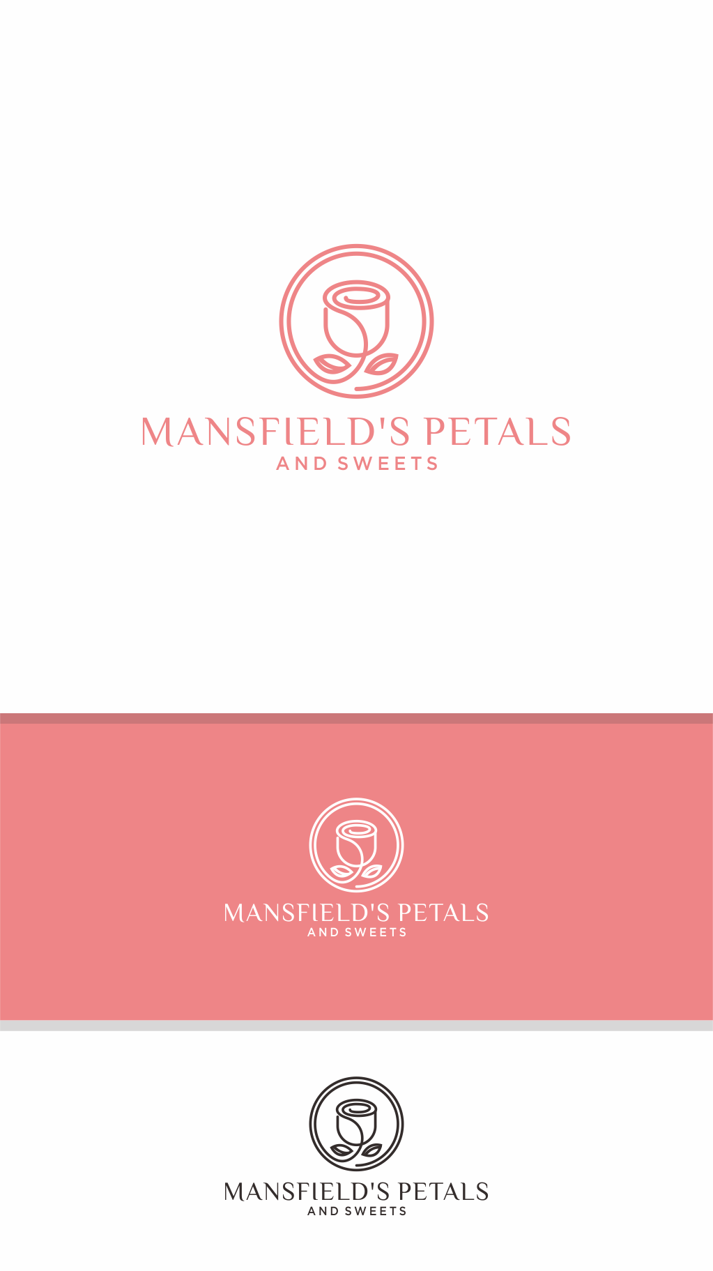 Logo Design by MASH Std for Mansfields Petals And Sweets | Design #27937799