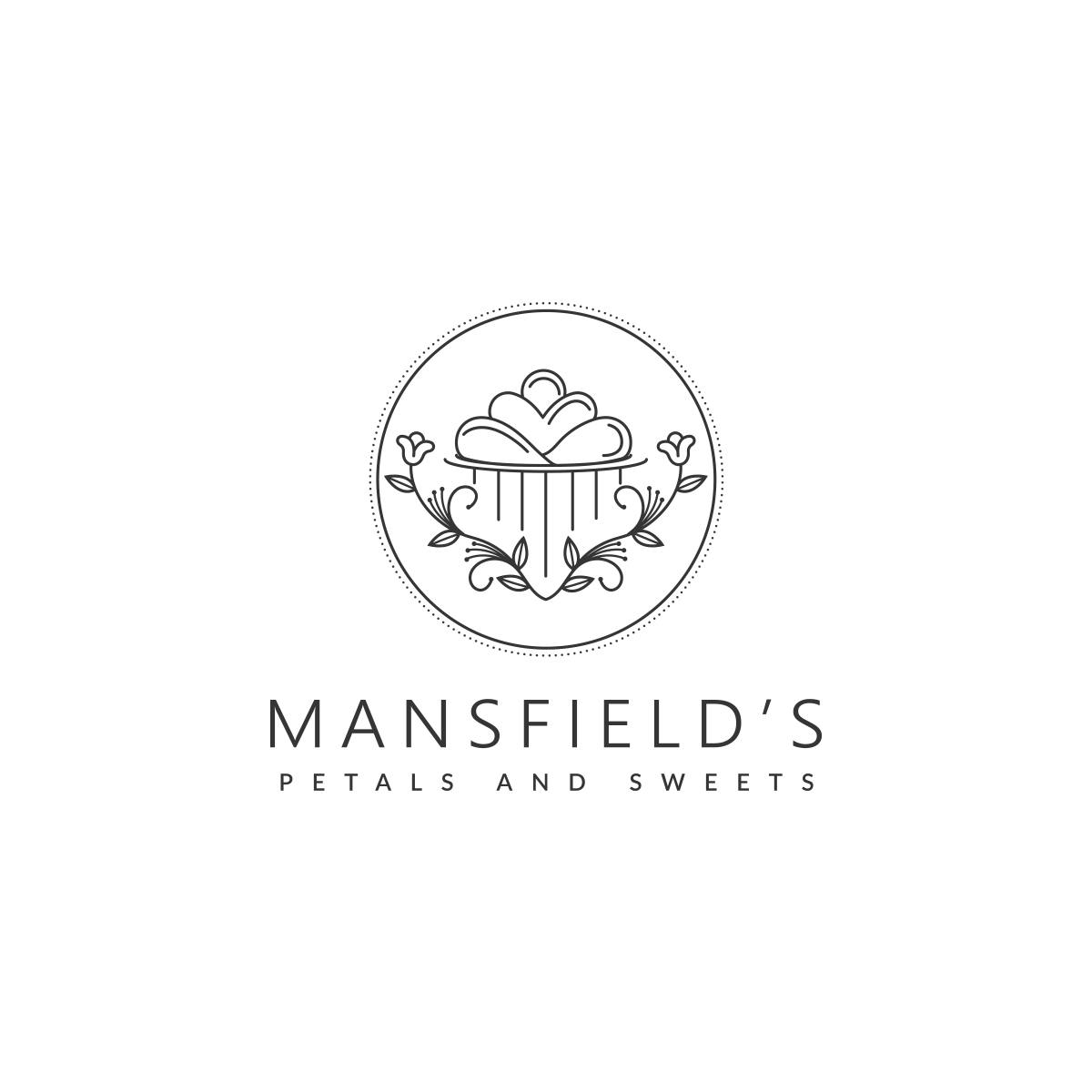 Logo Design by Kreative Destiny for Mansfields Petals And Sweets | Design #27946554