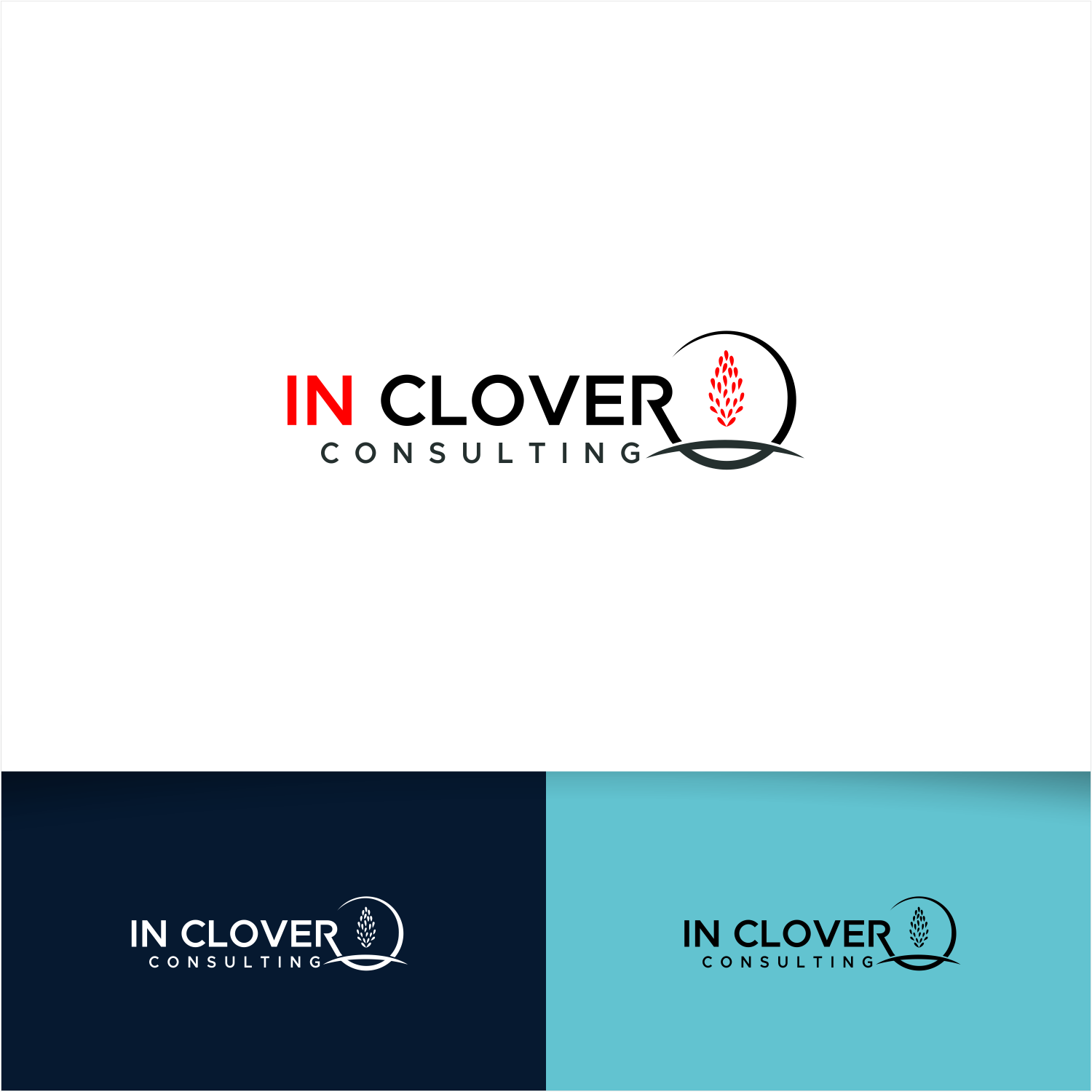 Logo Design by Arham Hidayat for In Clover Consulting | Design #27949732