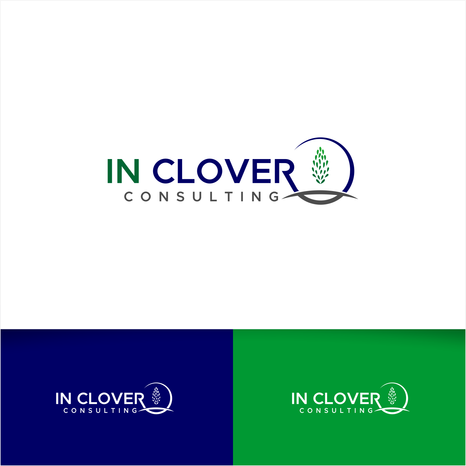 Logo Design by Arham Hidayat for In Clover Consulting | Design #27973458