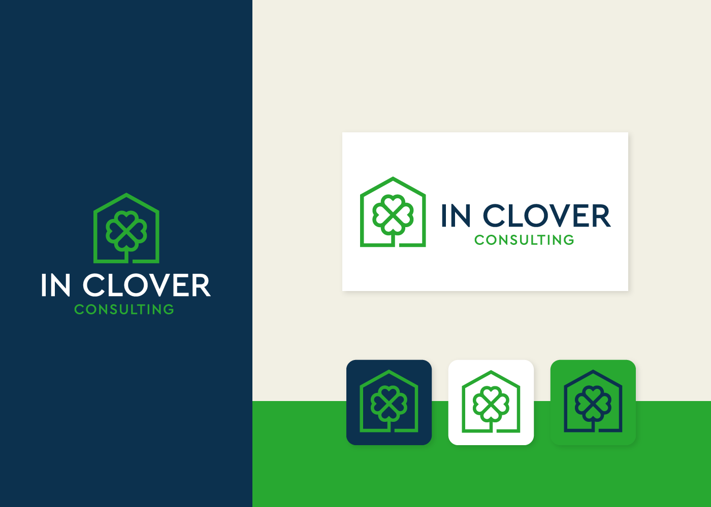 Logo Design by Obi.K for In Clover Consulting | Design #27936364