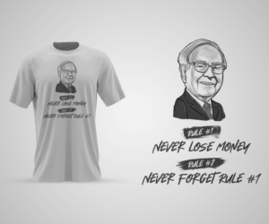Stock investing t-shirt design | Diseño de Camiseta por Sangkasa