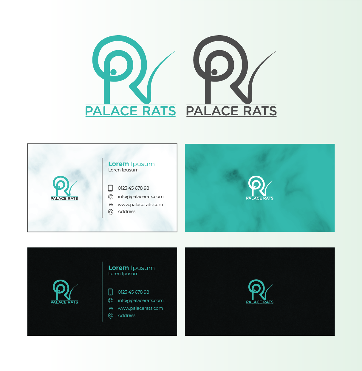 Diseño de Logo y Tarjeta de Presentación por palaniselvam16 para Palace Rats | Diseño #27948771
