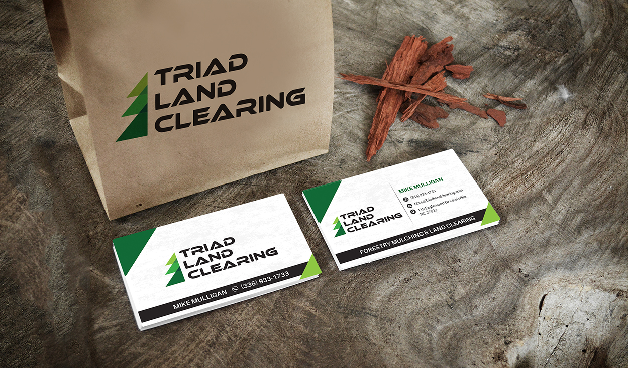 Postcard Design by alex989 for Triad Land Clearing  | Design #27950045