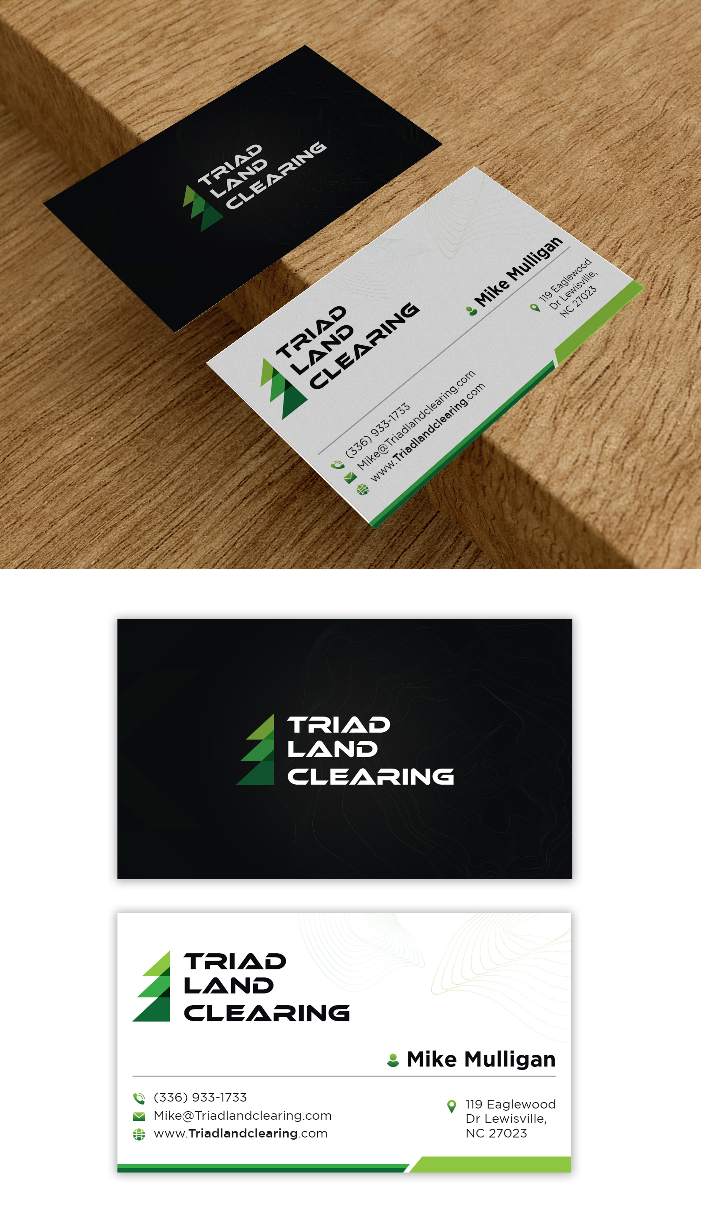Design de Carte Postale par debdesign pour Triad Land Clearing  | Design #27944898