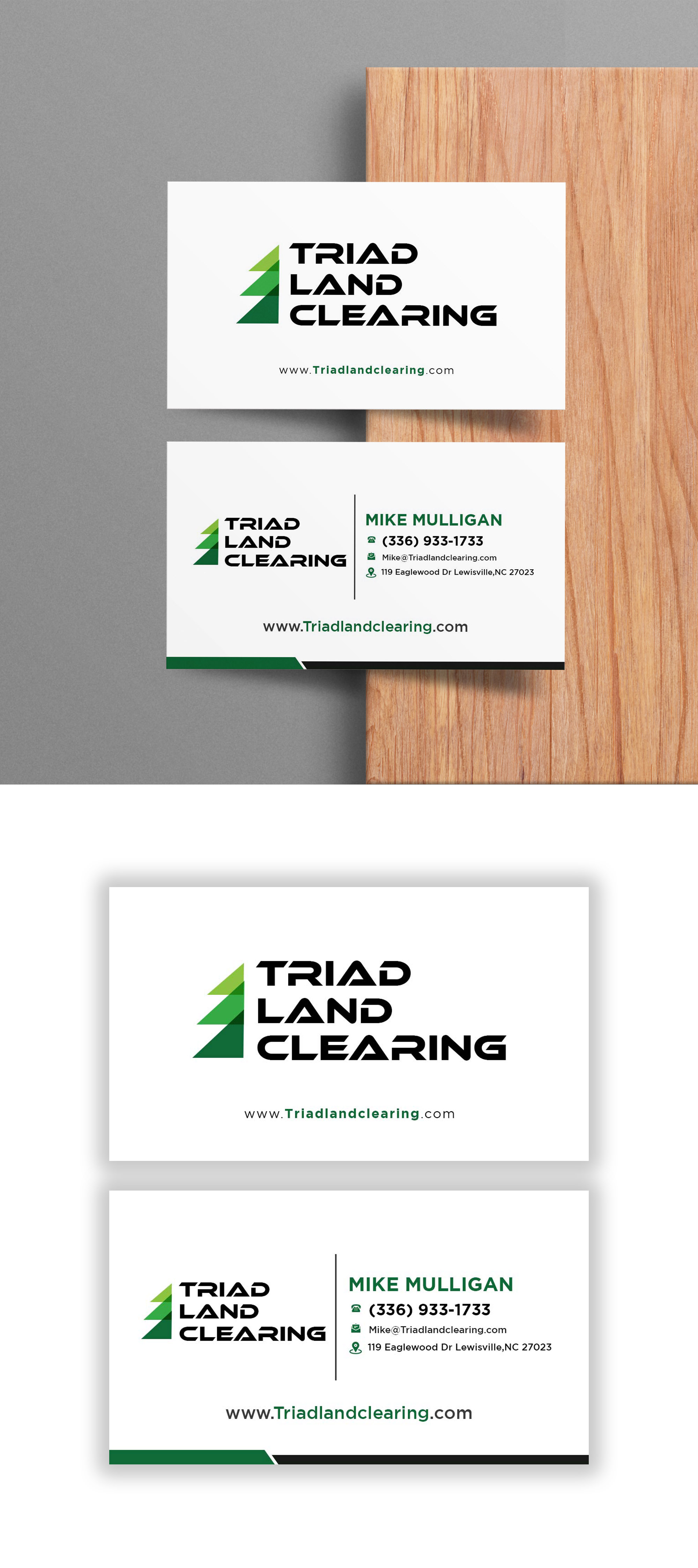 Design de Carte Postale par debdesign pour Triad Land Clearing  | Design #27947233