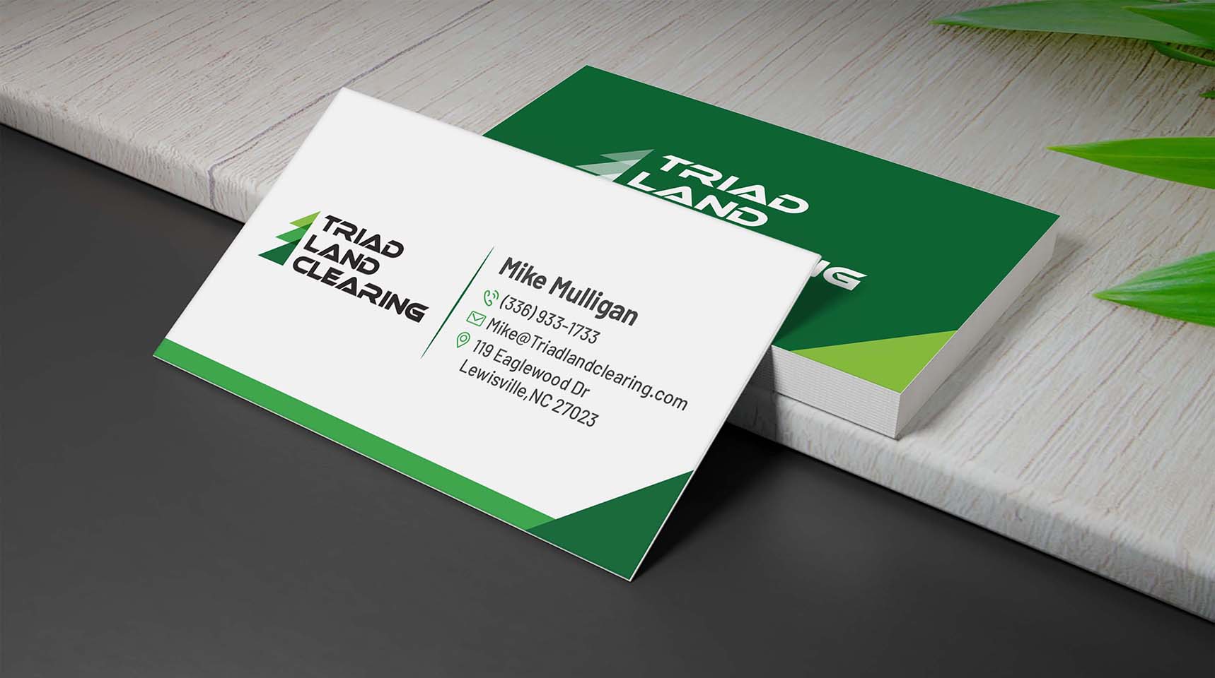 Postcard Design by Deziners Zone for Triad Land Clearing  | Design #27940316
