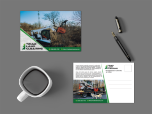 Postcard Design by GraphicsGuru for Triad Land Clearing  | Design: #27940687