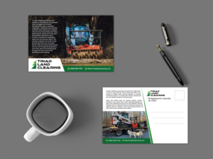 Postcard Design by GraphicsGuru for Triad Land Clearing  | Design: #27941519