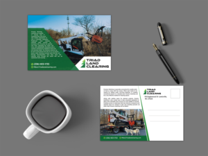 Postcard Design by GraphicsGuru for Triad Land Clearing  | Design: #27941752