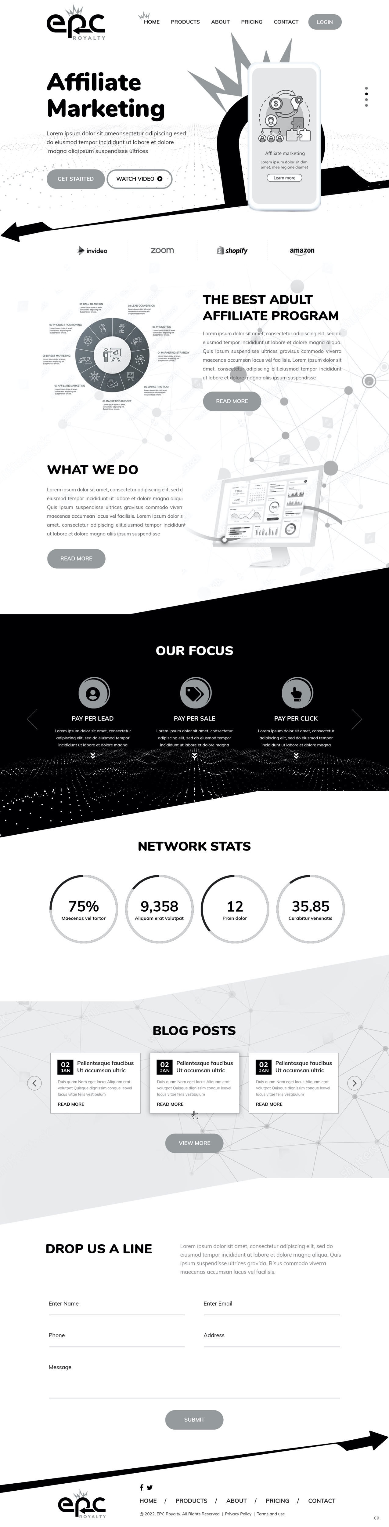 Web Design by pb for this project | Design #27946760