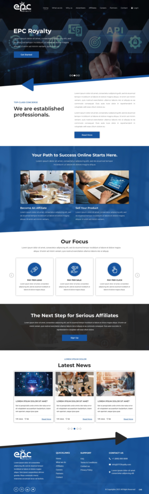 Web Design by pb for this project | Design: #27946762