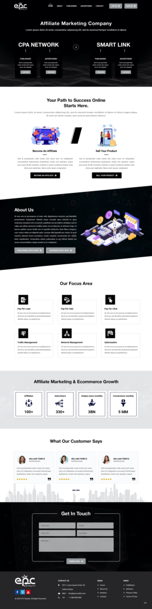 Web Design by pb for this project | Design: #27956776