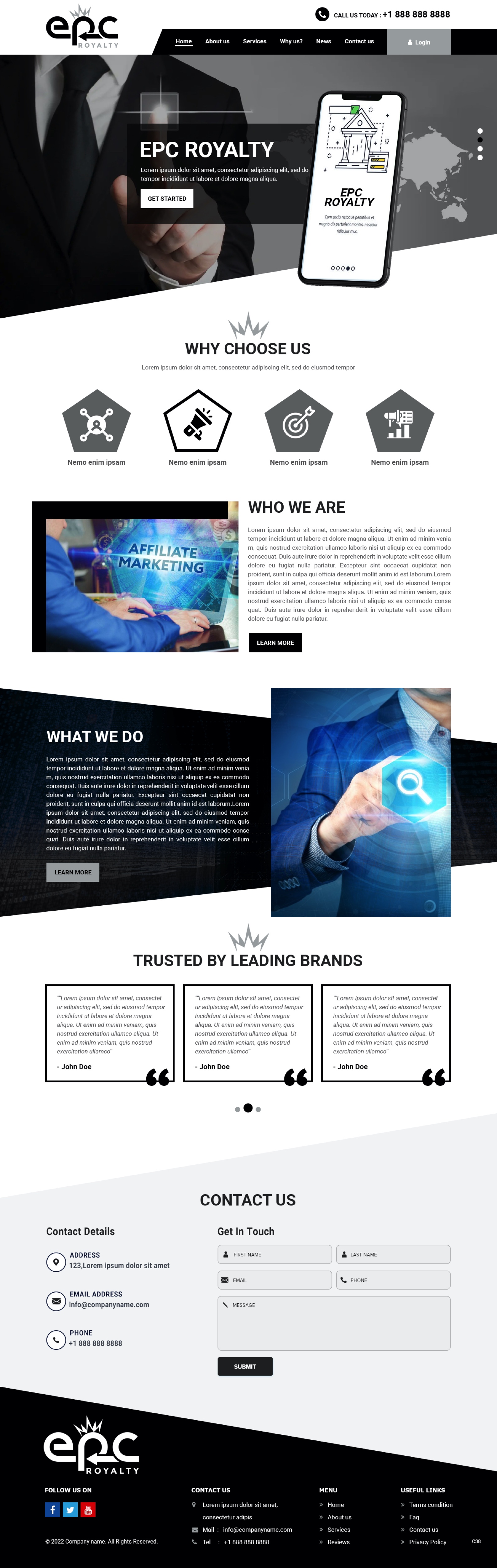 Web Design by pb for this project | Design #27956777